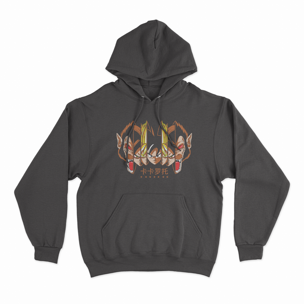 Goku the Ozaru DBZ Front Design Hoodie