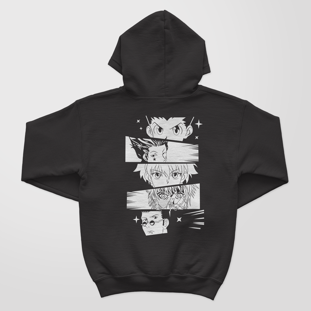 HunterXHunter The Core Team Back Design Hoodie