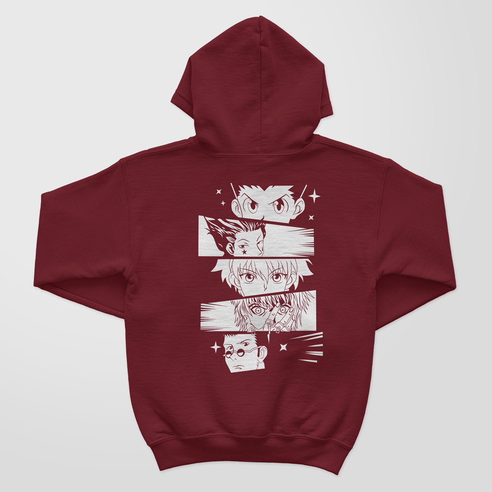 HunterXHunter The Core Team Back Design Hoodie