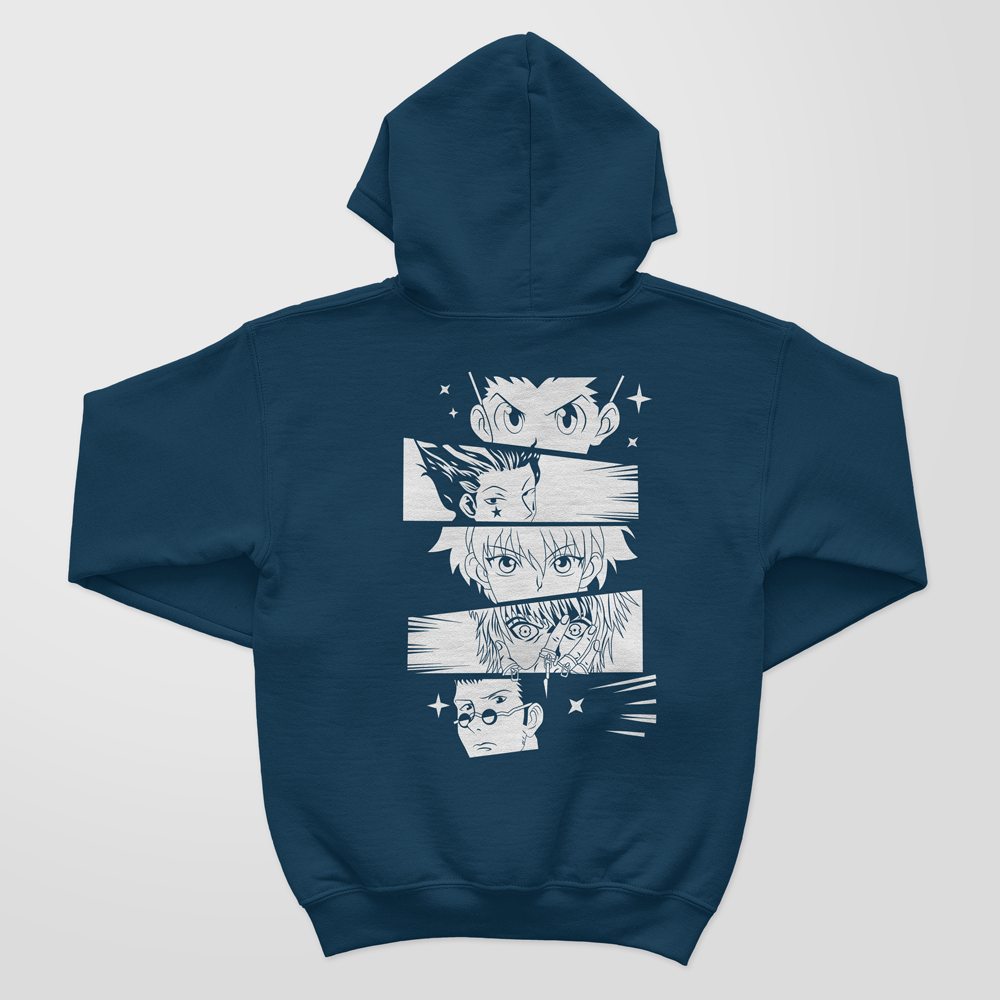 HunterXHunter The Core Team Back Design Hoodie