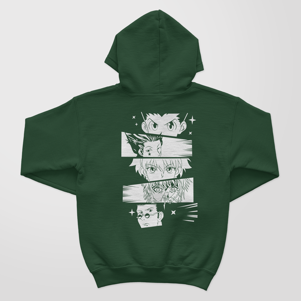 HunterXHunter The Core Team Back Design Hoodie