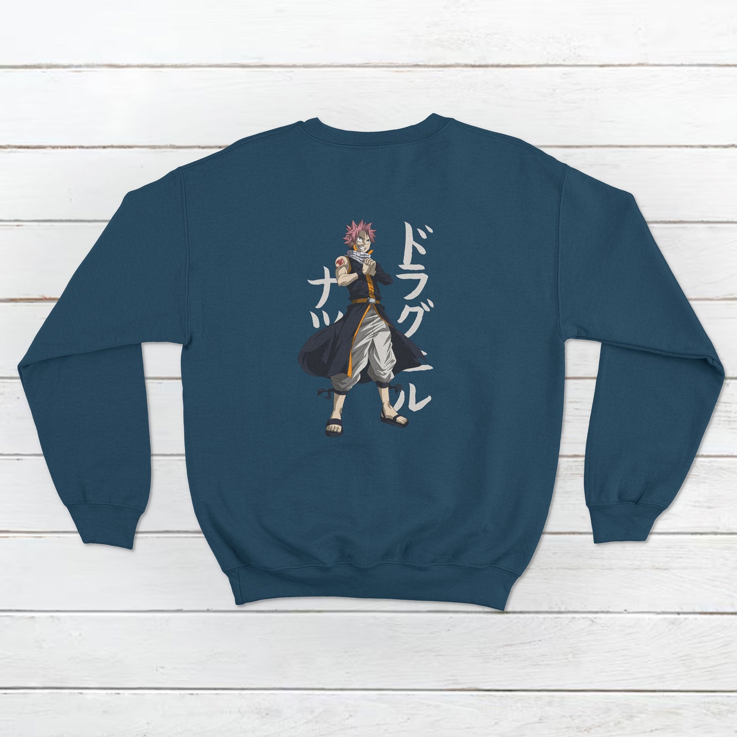 Unisex Nastu Dragneel from Fairy Tail Pallet Design Front and Back Sweatshirt