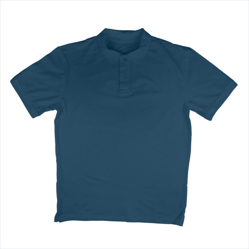 Plain Style Polo Shirts for Men