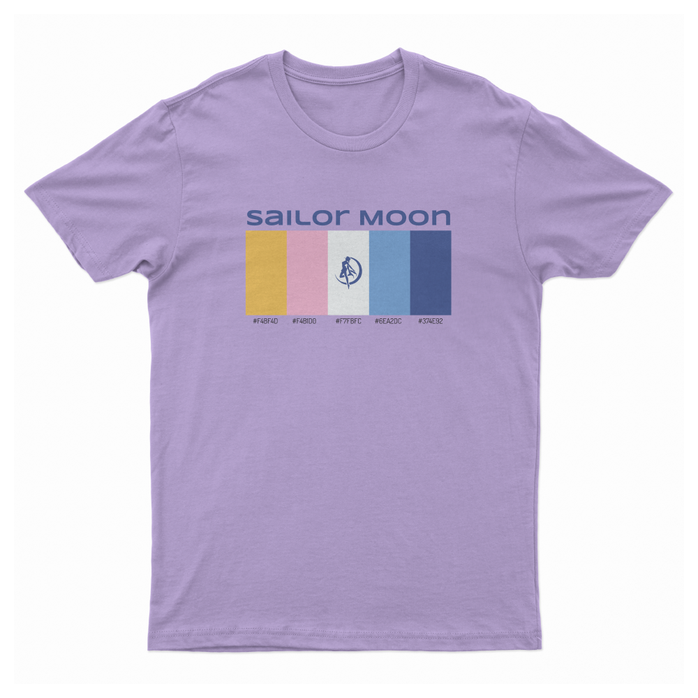 Sailor Moon Usaji Tsukino Dancing With The Moon T-Shirt Palette Design