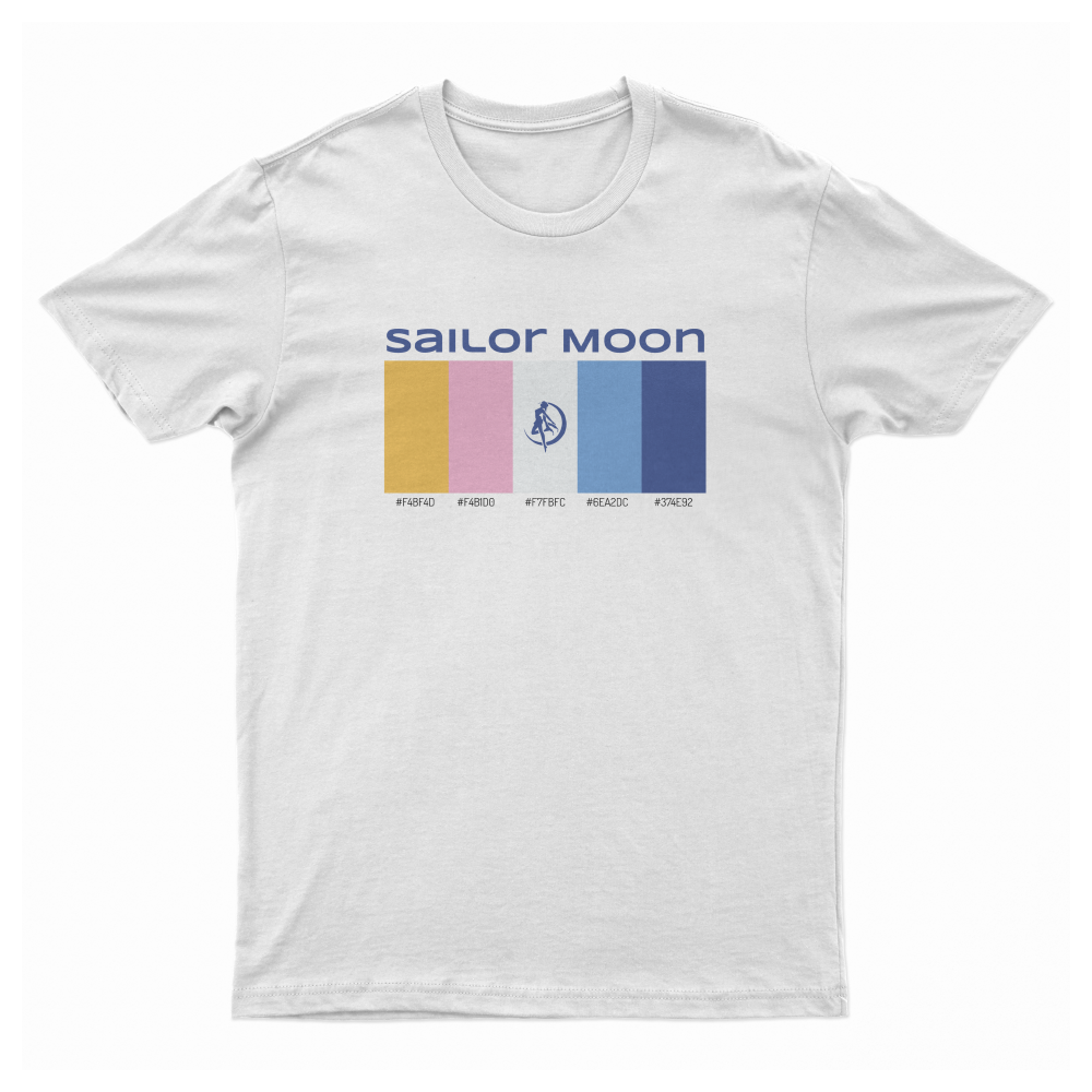 Sailor Moon Usaji Tsukino Dancing With The Moon T-Shirt Palette Design
