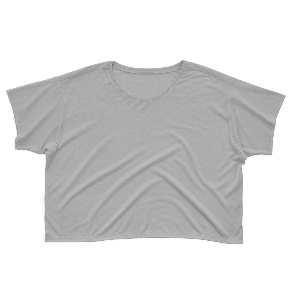 Plain Style Crop T-shirts for Women
