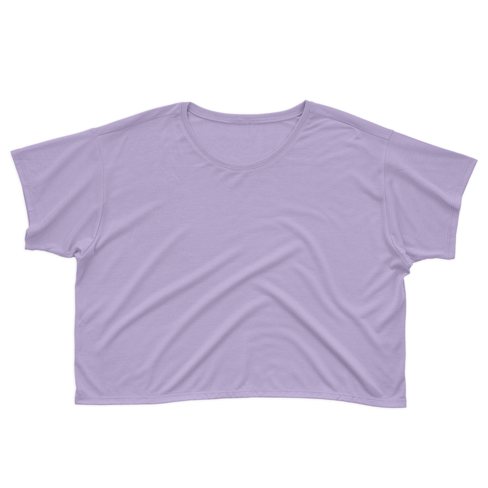Plain Style Crop T-shirts for Women