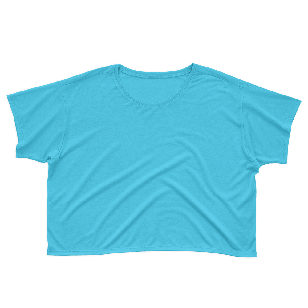 Plain Style Crop T-shirts for Women