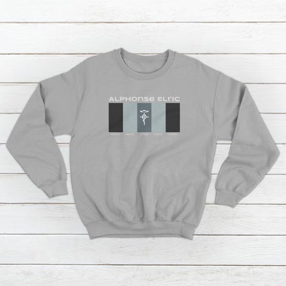Unisex Alphonse Elric form FullMetal Alchemist Brotherhood Pallet Design Front and Back Sweatshirt