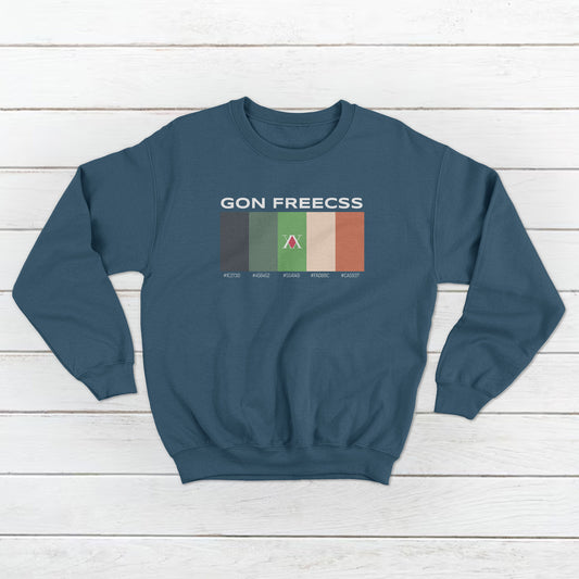 Unisex Gon Freecss from HunterxHunter Pallet Design Front and Back Sweatshirt