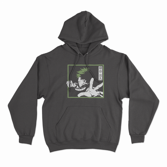 MHA Deku Hero Front Design Hoodie