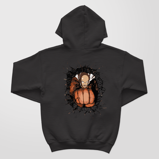 One Punch Man Back Design Hoodie