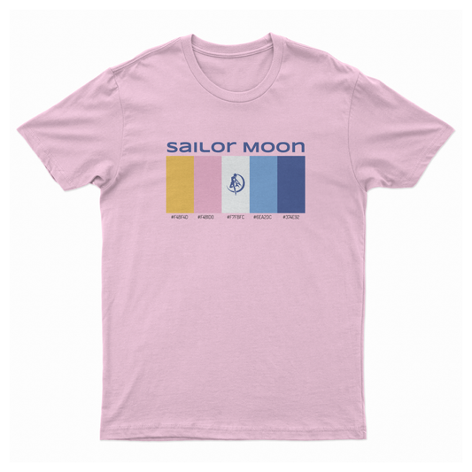 Sailor Moon Usaji Tsukino Dancing With The Moon T-Shirt Palette Design
