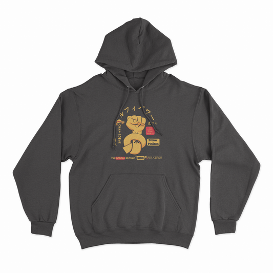 Strawhat Crew Call One Piece Front Design Hoodie